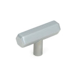 From The Anvil - Satin Chrome Kahlo T-Bar | Sku. 50547 | Trade Door Handles.
