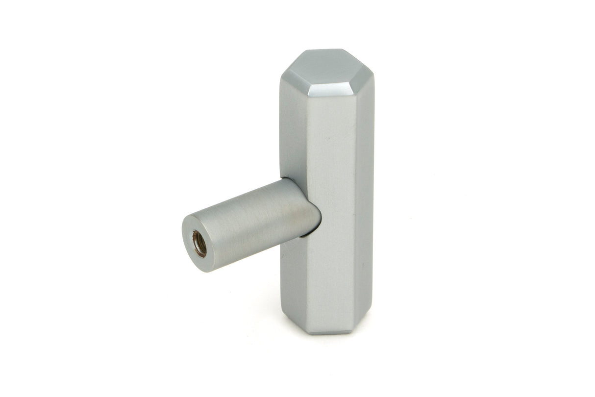 From The Anvil - Satin Chrome Kahlo T-Bar | Sku. 50547 | Trade Door Handles.
