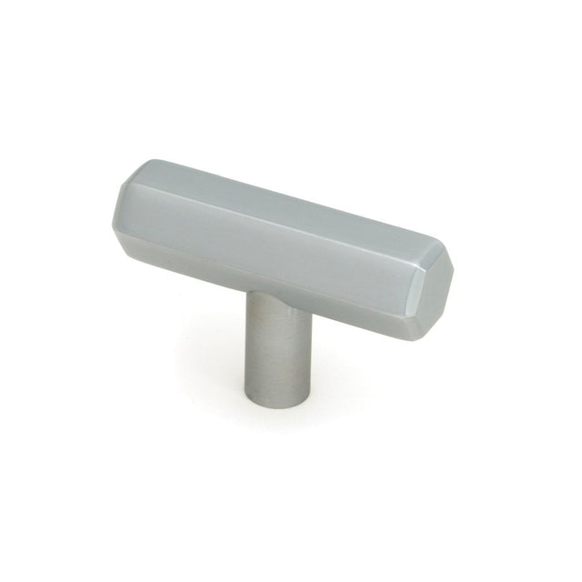 From The Anvil - Satin Chrome Kahlo T-Bar | Sku. 50547 | Trade Door Handles.