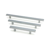From The Anvil - Satin Chrome Scully Pull Handle - Small | Sku. 50548 | Trade Door Handles.