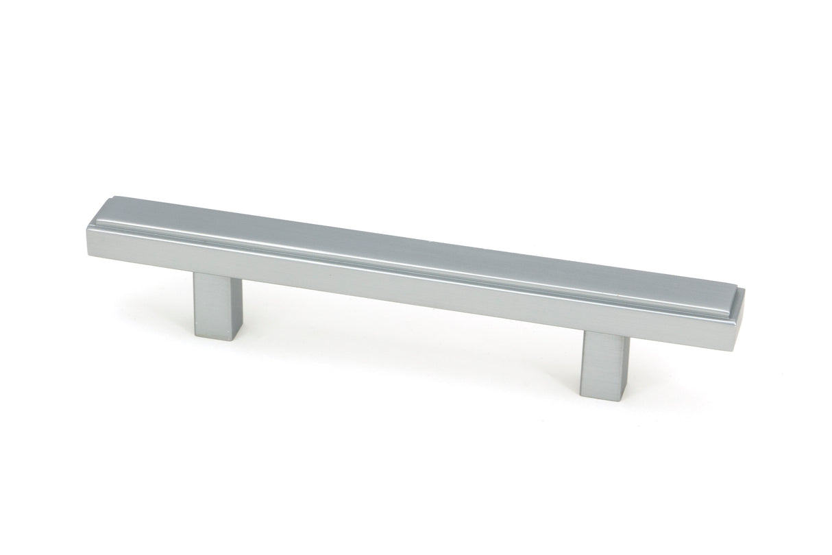 From The Anvil - Satin Chrome Scully Pull Handle - Small | Sku. 50548 | Trade Door Handles.