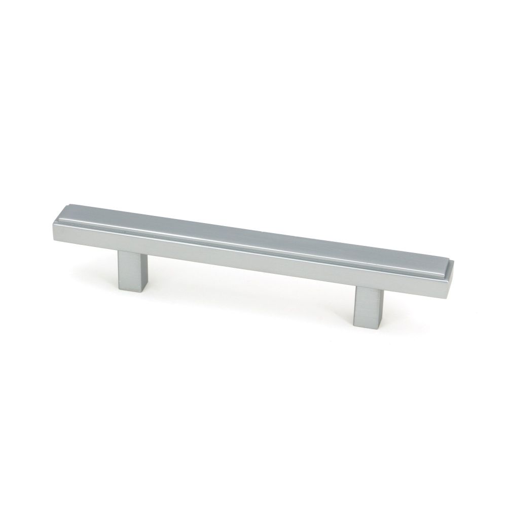 From The Anvil - Satin Chrome Scully Pull Handle - Small | Sku. 50548 | Trade Door Handles.