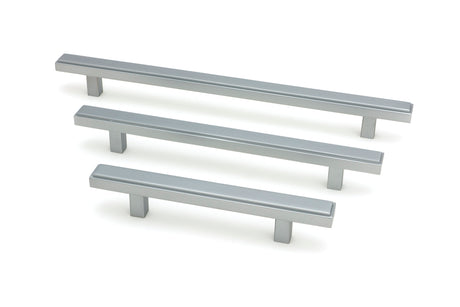From The Anvil - Satin Chrome Scully Pull Handle - Large | Sku. 50550 | Trade Door Handles.