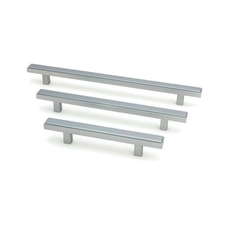 From The Anvil - Satin Chrome Scully Pull Handle - Large | Sku. 50550 | Trade Door Handles.