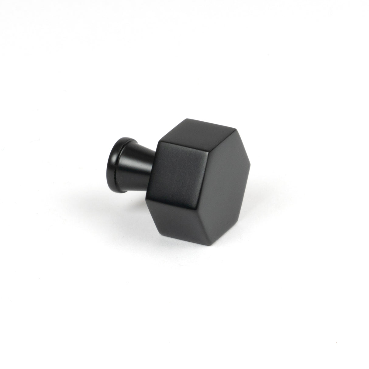 From The Anvil - Matt Black Kahlo Cabinet Knob - 25mm | Sku. 50557 | Trade Door Handles.