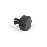 From The Anvil - Matt Black Kahlo Cabinet Knob - 25mm | Sku. 50557 | Trade Door Handles.