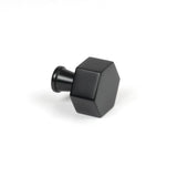From The Anvil - Matt Black Kahlo Cabinet Knob - 25mm | Sku. 50557 | Trade Door Handles.
