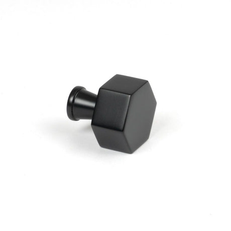 From The Anvil - Matt Black Kahlo Cabinet Knob - 25mm | Sku. 50557 | Trade Door Handles.