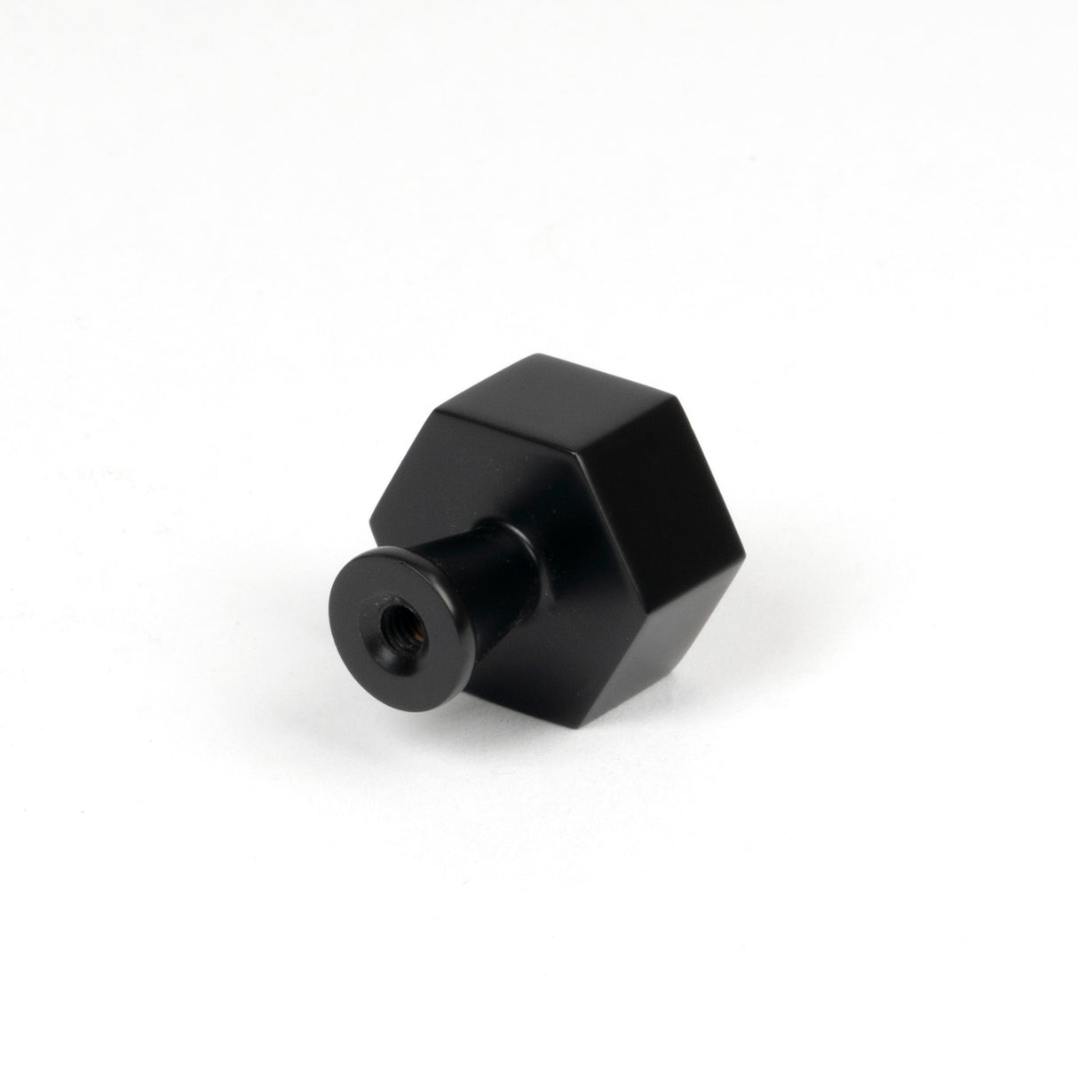 From The Anvil - Matt Black Kahlo Cabinet Knob - 25mm | Sku. 50557 | Trade Door Handles.