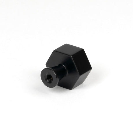 From The Anvil - Matt Black Kahlo Cabinet Knob - 25mm | Sku. 50557 | Trade Door Handles.