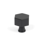 From The Anvil - Matt Black Kahlo Cabinet Knob - 25mm | Sku. 50557 | Trade Door Handles.