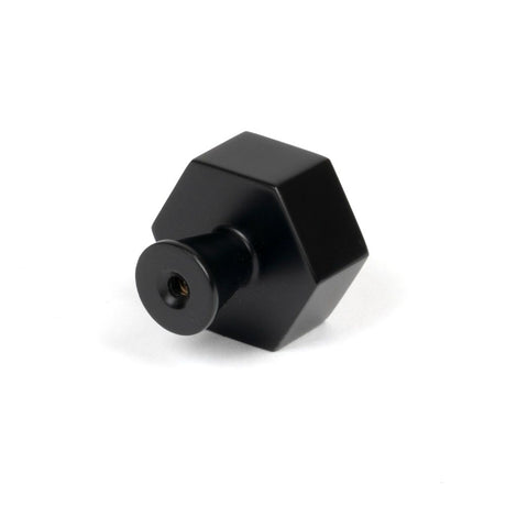 From The Anvil - Matt Black Kahlo Cabinet Knob - 32mm | Sku. 50558 | Trade Door Handles.