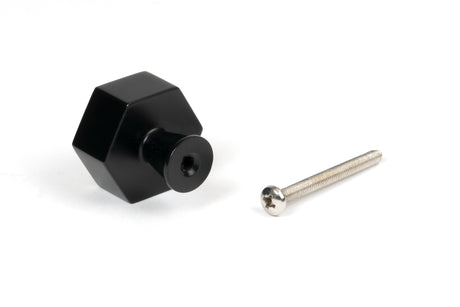 From The Anvil - Matt Black Kahlo Cabinet Knob - 32mm | Sku. 50558 | Trade Door Handles.