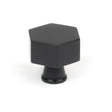 From The Anvil - Matt Black Kahlo Cabinet Knob - 32mm | Sku. 50558 | Trade Door Handles.