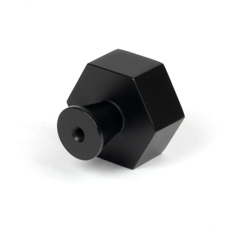 From The Anvil - Matt Black Kahlo Cabinet Knob - 38mm | Sku. 50559 | Trade Door Handles.
