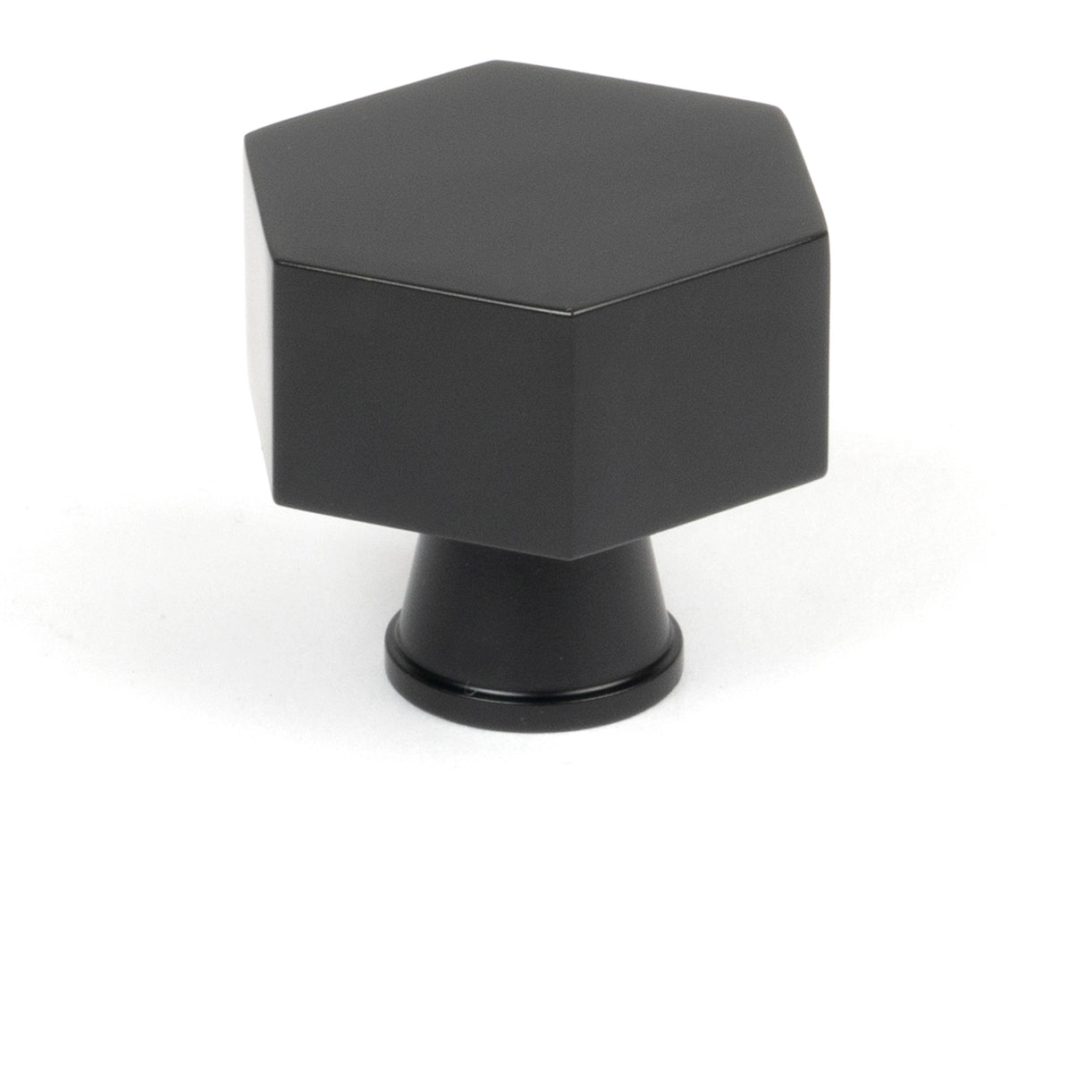 From The Anvil - Matt Black Kahlo Cabinet Knob - 38mm | Sku. 50559 | Trade Door Handles.