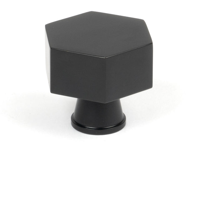 From The Anvil - Matt Black Kahlo Cabinet Knob - 38mm | Sku. 50559 | Trade Door Handles.