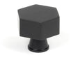 From The Anvil - Matt Black Kahlo Cabinet Knob - 38mm | Sku. 50559 | Trade Door Handles.