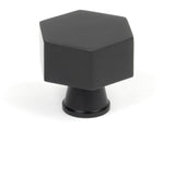 From The Anvil - Matt Black Kahlo Cabinet Knob - 38mm | Sku. 50559 | Trade Door Handles.