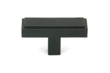 From The Anvil - Matt Black Scully T-Bar | Sku. 50560 | Trade Door Handles.