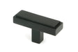 From The Anvil - Matt Black Scully T-Bar | Sku. 50560 | Trade Door Handles.