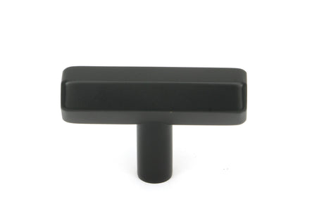 From The Anvil - Matt Black Kahlo T-Bar | Sku. 50561 | Trade Door Handles.