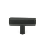 From The Anvil - Matt Black Kahlo T-Bar | Sku. 50561 | Trade Door Handles.