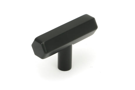 From The Anvil - Matt Black Kahlo T-Bar | Sku. 50561 | Trade Door Handles.