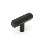 From The Anvil - Matt Black Kahlo T-Bar | Sku. 50561 | Trade Door Handles.