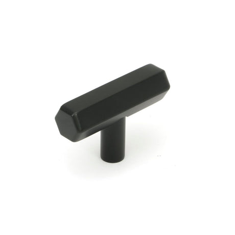 From The Anvil - Matt Black Kahlo T-Bar | Sku. 50561 | Trade Door Handles.