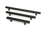From The Anvil - Matt Black Scully Pull Handle - Small | Sku. 50562 | Trade Door Handles.