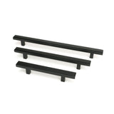 From The Anvil - Matt Black Scully Pull Handle - Small | Sku. 50562 | Trade Door Handles.