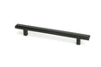From The Anvil - Matt Black Scully Pull Handle - Medium | Sku. 50563 | Trade Door Handles.
