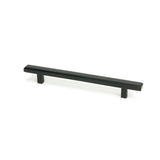 From The Anvil - Matt Black Scully Pull Handle - Medium | Sku. 50563 | Trade Door Handles.