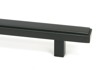 From The Anvil - Matt Black Scully Pull Handle - Large | Sku. 50564 | Trade Door Handles.