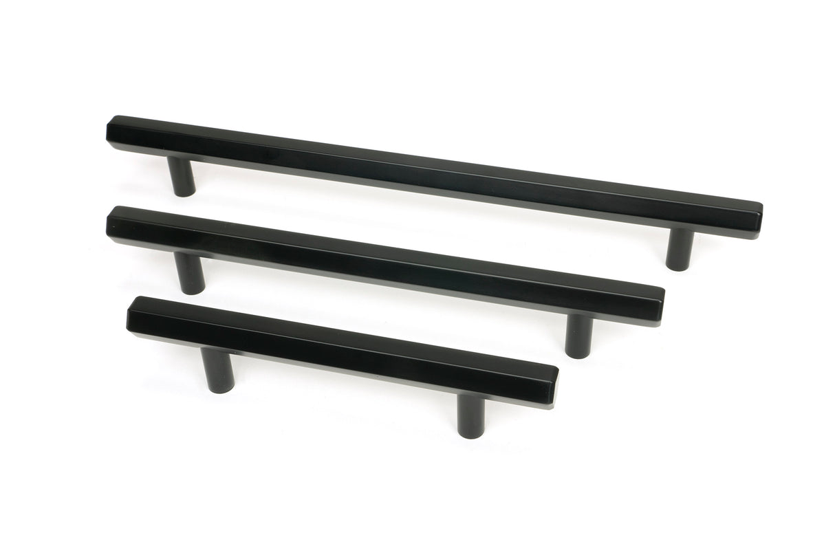 From The Anvil - Matt Black Kahlo Pull Handle - Large | Sku. 50567 | Trade Door Handles.