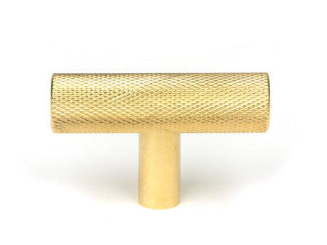 From The Anvil - Polished Brass Brompton T-Bar | Sku. 50568 | Trade Door Handles.