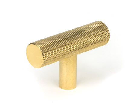 From The Anvil - Polished Brass Brompton T-Bar | Sku. 50568 | Trade Door Handles.