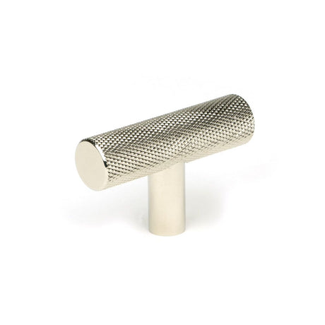 From The Anvil - Polished Nickel Brompton T-Bar | Sku. 50570 | Trade Door Handles.