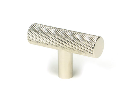 From The Anvil - Polished Nickel Brompton T-Bar | Sku. 50570 | Trade Door Handles.
