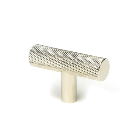 From The Anvil - Polished Nickel Brompton T-Bar | Sku. 50570 | Trade Door Handles.