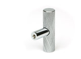 From The Anvil - Polished Chrome Brompton T-Bar | Sku. 50571 | Trade Door Handles.