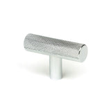 From The Anvil - Polished Chrome Brompton T-Bar | Sku. 50571 | Trade Door Handles.
