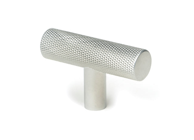 From The Anvil - Satin Chrome Brompton T-Bar | Sku. 50572 | Trade Door Handles.