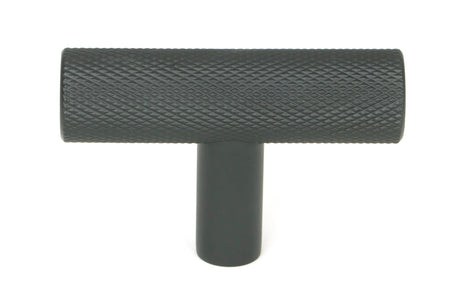 From The Anvil - Matt Black Brompton T-Bar | Sku. 50573 | Trade Door Handles.