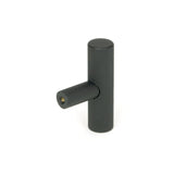 From The Anvil - Matt Black Brompton T-Bar | Sku. 50573 | Trade Door Handles.