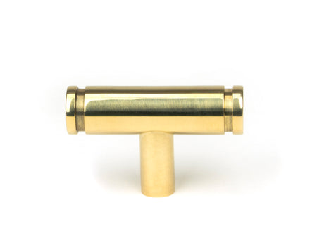 From The Anvil - Polished Brass Kelso T-Bar | Sku. 50574 | Trade Door Handles.