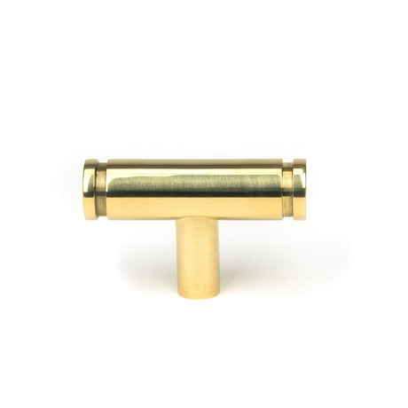 From The Anvil - Polished Brass Kelso T-Bar | Sku. 50574 | Trade Door Handles.