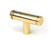 From The Anvil - Polished Brass Kelso T-Bar | Sku. 50574 | Trade Door Handles.