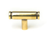 From The Anvil - Aged Brass Kelso T-Bar | Sku. 50575 | Trade Door Handles.